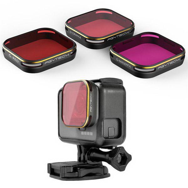 Комплект фильтров для Комплект фильтров для GoPro 5 (Magenta/Snorkel (Orange)/Red)